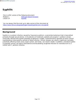 Syphilis - National STD Curriculum