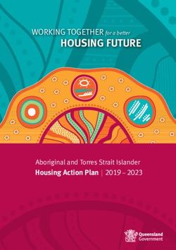 HOUSING FUTURE WORKING TOGETHER for a better 2023