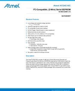 Atmel AT24C16C I2C-Compatible, (2-Wire) Serial EEPROM - Farnell
