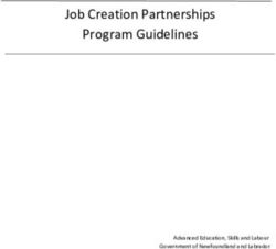 Job Creation Partnerships Program Guidelines - Advanced Education, Skills and ...