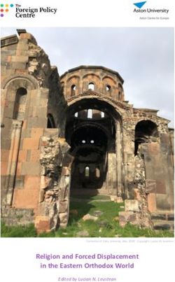 Religion and Forced Displacement in the Eastern Orthodox World - Edited by Lucian N. Leustean