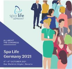 SPA LIFE GERMANY 2021 - ALL ABOUT THE CONGRESS 4 TH - 6 TH OCTOBER 2021 DAS WEITBLICK ALLGÄU | BAVARIA - REDSPA MEDIA