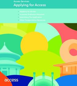 Applying for Access Access Services - Applying for Access In-person  Evaluation Required Submitting The Application Other Transportation