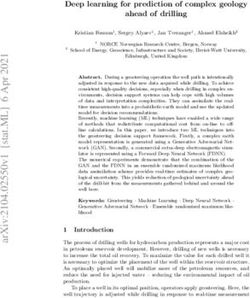 Deep learning for prediction of complex geology ahead of drilling