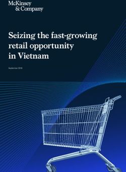 SEIZING THE FAST-GROWING RETAIL OPPORTUNITY IN VIETNAM - SEPTEMBER 2019 - MCKINSEY