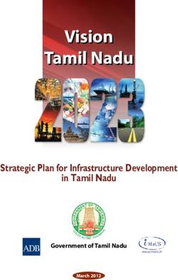 Vision Tamil Nadu - Strategic Plan For Infrastructure Development In ...