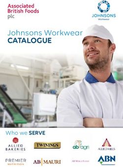 CATALOGUE Johnsons Workwear - Who we SERVE