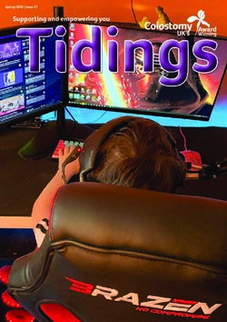 Supporting and empowering you - Colostomy UK