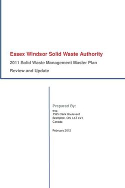 Essex Windsor Solid Waste Authority - 2011 Solid Waste Management Master Plan Review and Update