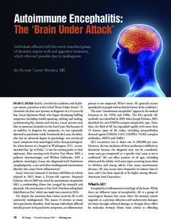 Autoimmune Encephalitis: The 'Brain Under Attack' - IG Living