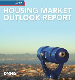 HOUSING MARKET OUTLOOK REPORT 2015