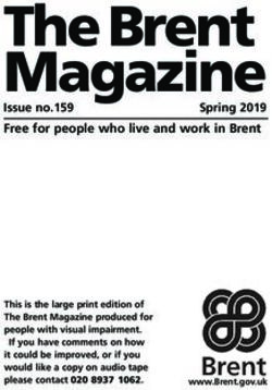 THEBRENT MAGAZINE - BRENT COUNCIL