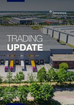 UPDATE TRADING - Investec Property
