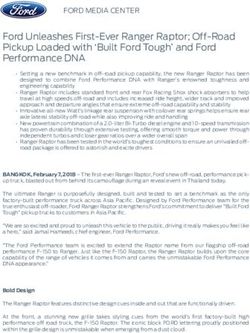 Ford Unleashes First Ever Ranger Raptor Off Road Pickup Loaded With Built Ford Tough And Ford