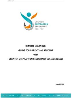 REMOTE LEARNING: GREATER SHEPPARTON SECONDARY COLLEGE (GSSC) - GUIDE FOR PARENT and STUDENT with April 2020