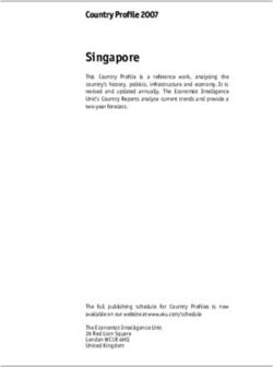 Singapore Country Profile 2007 - International University of Japan