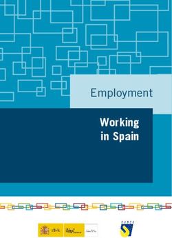 Working in Spain Employment