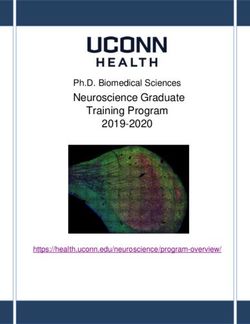 Neuroscience Graduate - Ph.D. Biomedical Sciences Training Program 2019-2020 - University of ...