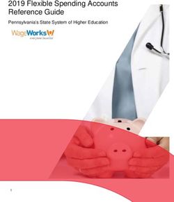 2019 Flexible Spending Accounts Reference Guide - Pennsylvania's State System of Higher Education - PA State ...