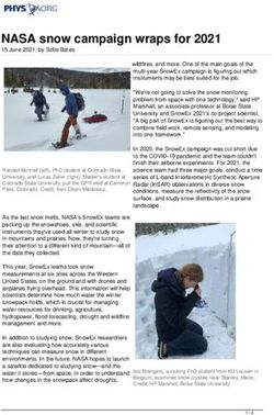 NASA snow campaign wraps for 2021 - Phys.org