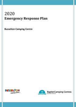 2020 Emergency Response Plan Busselton Camping Centre - Baptist Camping ...