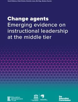 Change agents Emerging evidence on instructional leadership at the middle tier - David Childress, Chloé Chimier, Charlotte Jones, Ella Page ...
