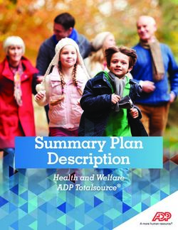 Summary Plan Description - Health and Welfare ADP Totalsource - Atheer