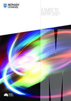 A GUIDE TO ENTRY 2021 - Amazon AWS