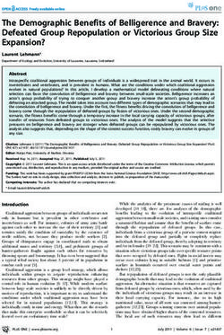 The Demographic Benefits of Belligerence and Bravery: Defeated Group Repopulation or Victorious Group Size Expansion?