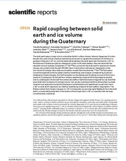 Rapid coupling between solid earth and ice volume during the Quaternary - Nature