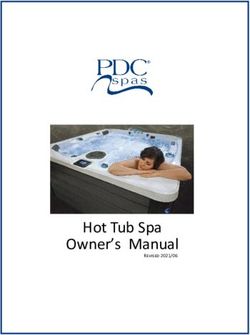 Hot Tub Spa Owner's Manual - R 2021/06 - CMS Max
