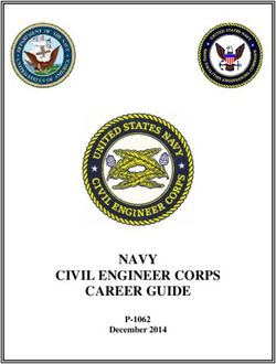 NAVY CIVIL ENGINEER CORPS CAREER GUIDE - P-1062 December 2014