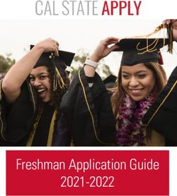 Freshman Application Guide 2021-2022 - Fresno State