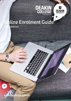 Online Enrolment Guide - Foundation - deakincollege.edu.au