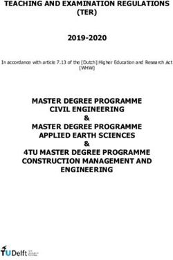 TEACHING AND EXAMINATION REGULATIONS (TER) - cloudfront.net