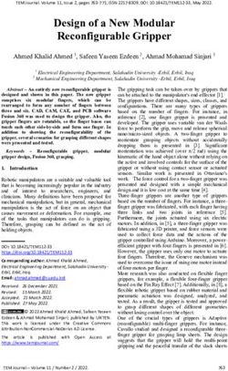 Design of a New Modular Reconfigurable Gripper - TEM Journal