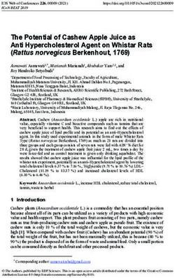 The Potential of Cashew Apple Juice as Anti Hypercholesterol Agent on Whistar Rats (Rattus norvegicus Berkenhout, 1769)