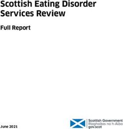 Scottish Eating Disorder Services Review - Full Report