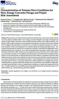 Characterization of Extreme Wave Conditions for Wave Energy Converter Design and Project Risk Assessment - MDPI