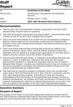 Staff Report To - eSCRIBE Published ...