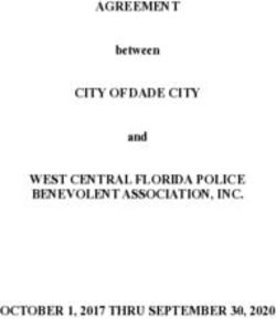 AGREEMENT CITY OF DADE CITY WEST CENTRAL FLORIDA POLICE BENEVOLENT ASSOCIATION, INC. OCTOBER 1, 2017 THRU SEPTEMBER 30, 2020 - between and - West ...