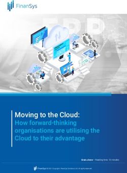 Moving to the Cloud: How forward-thinking organisations are utilising the Cloud to their advantage - FinanSys