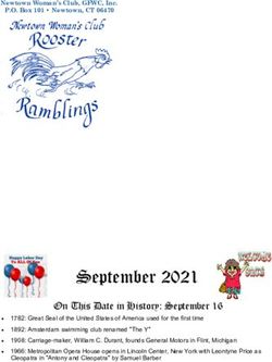 September 2021 On This Date in History: September 16 - Newtown Woman's Club, GFWC, Inc