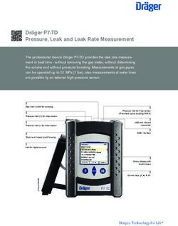 Dräger P7-td Pressure, Leak And Leak Rate Measurement - Dräger Msi