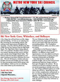 METRO NEW YORK SKI COUNCIL - Metropolitan New York ...