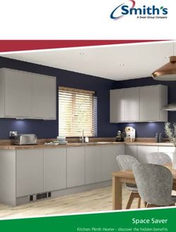 Space Saver Kitchen Plinth Heater - discover the hidden benefits - Smith's Environmental Products