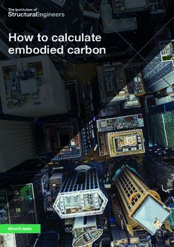 How to calculate embodied carbon - IStructE