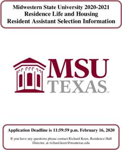 Residence Life and Housing Resident Assistant Selection Information Packet