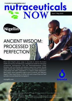 Nutraceuticals NOW April / May 2021 - IFF Health