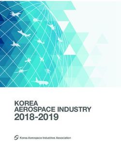 2018-2019 KOREA AEROSPACE INDUSTRY - Korea Aerospace Industries Association